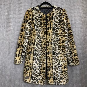 Leopard Print Coat